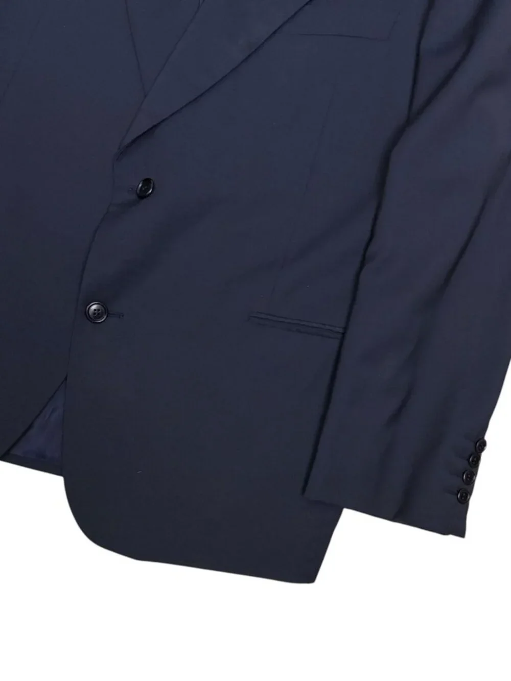 RARE $2,000 VALENTINO Blazer Vintage 80s Sport Coat Blue Business Jacket Men 46R